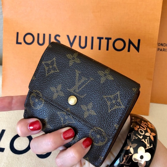 Louis Vuitton Handbags - Louis Vuitton Brown Monogram Elise Compact Wallet